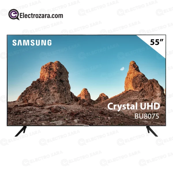 Samsung TV 55 Smart BU8075 4K Crystal UHD Série 8